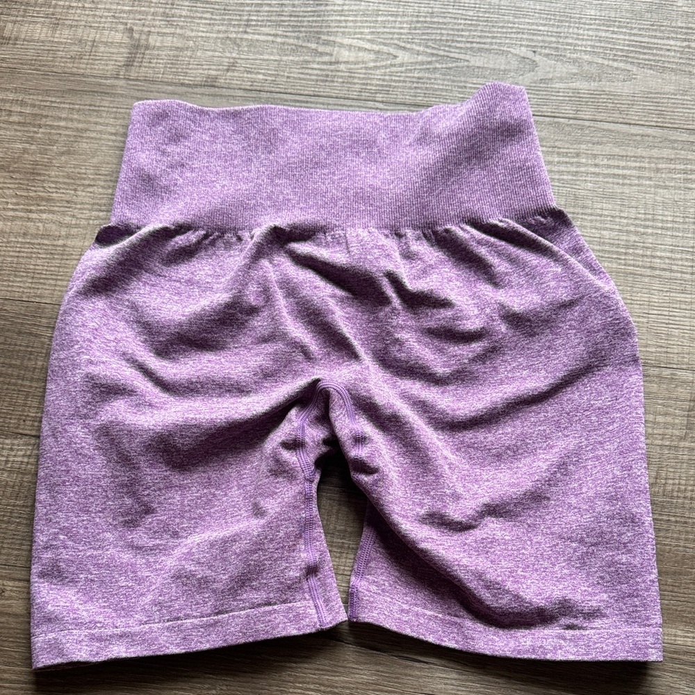 NVGTN purple workout shorts